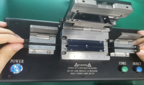 Load The Optical Fiber