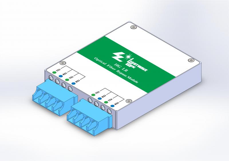 10Gbps LR/LW Quad Port Fiber Bypass Module