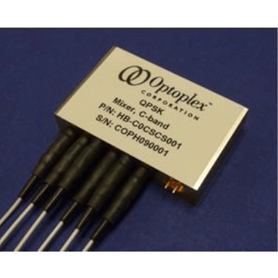 2x4 Coherent Mixer (Polarization Diversified 90deg Optical Hybrid) for Single-End Detection)