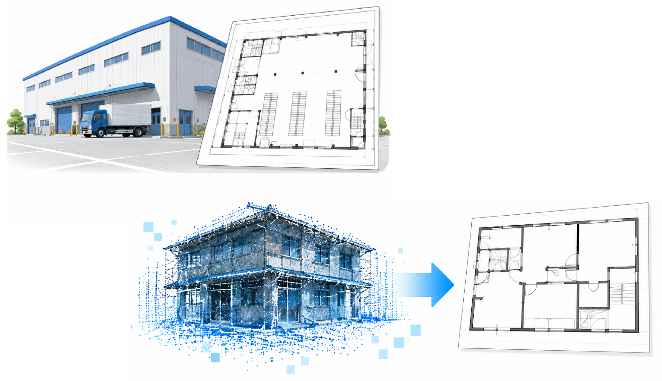 LiDAR360MLS Floor Plan 活用例