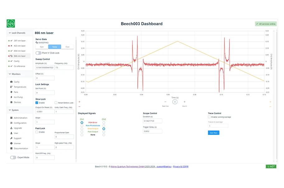 Webユーザーインターフェース