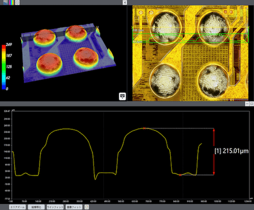 反射強度データ