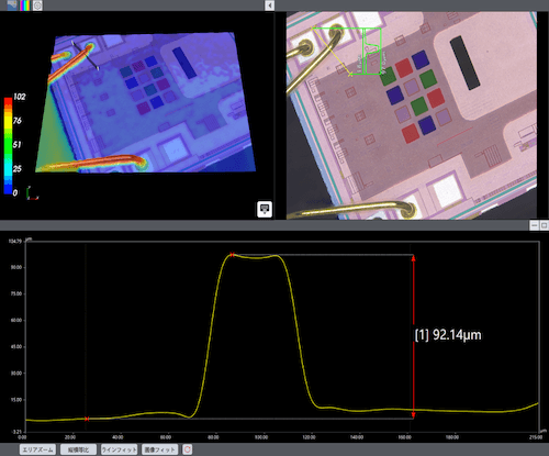 反射強度データ