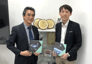 Exail社との集合写真