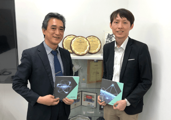 Exail社との集合写真