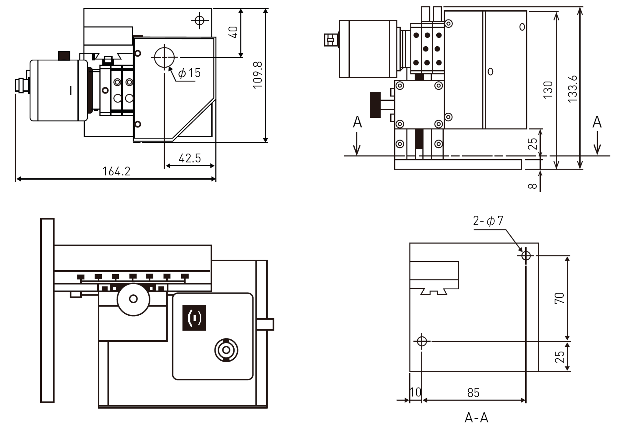 Appearance drawing LBP-C03GR4000