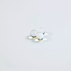 光学ガラスボールレンズとハーフボールレンズ