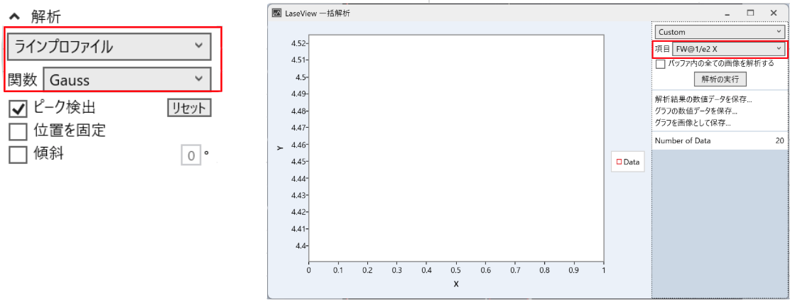ビーム径経時変化2
