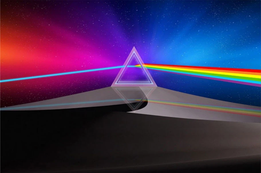 広いスペクトル範囲