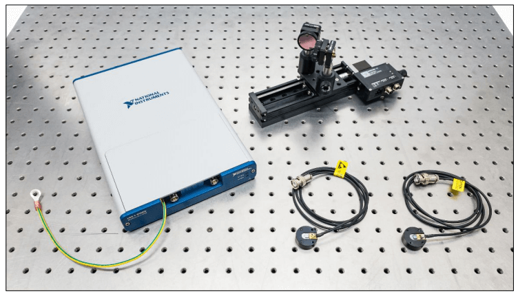 Kit to set up your own THz Time-Domain Spectrometer