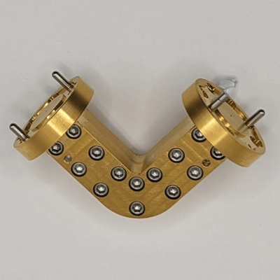 導波管アーク90度