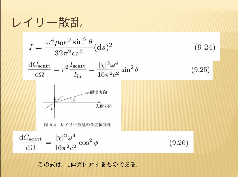 レイリー散乱