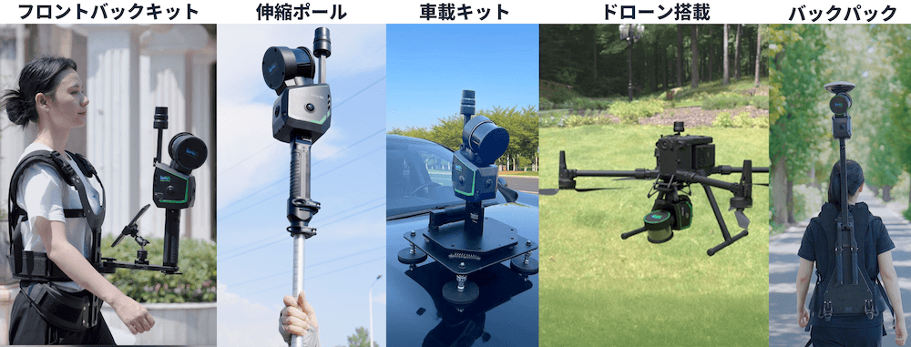 LiGrip O2 多様な計測形式