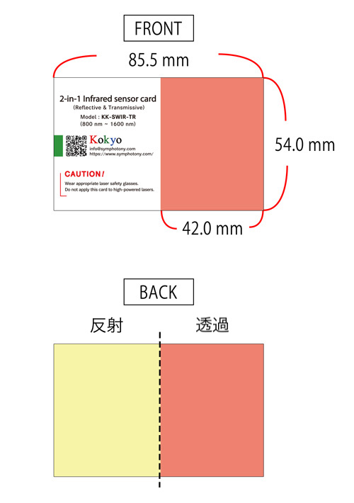 IRセンサーカード仕様