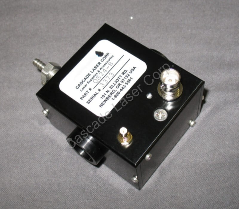 Qスイッチ 24 MHz、4 mm、せん断波、バーブ継手