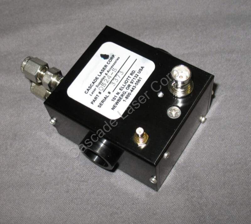 Qスイッチ 24 MHz、4 mm、せん断波、ねじ込み継手