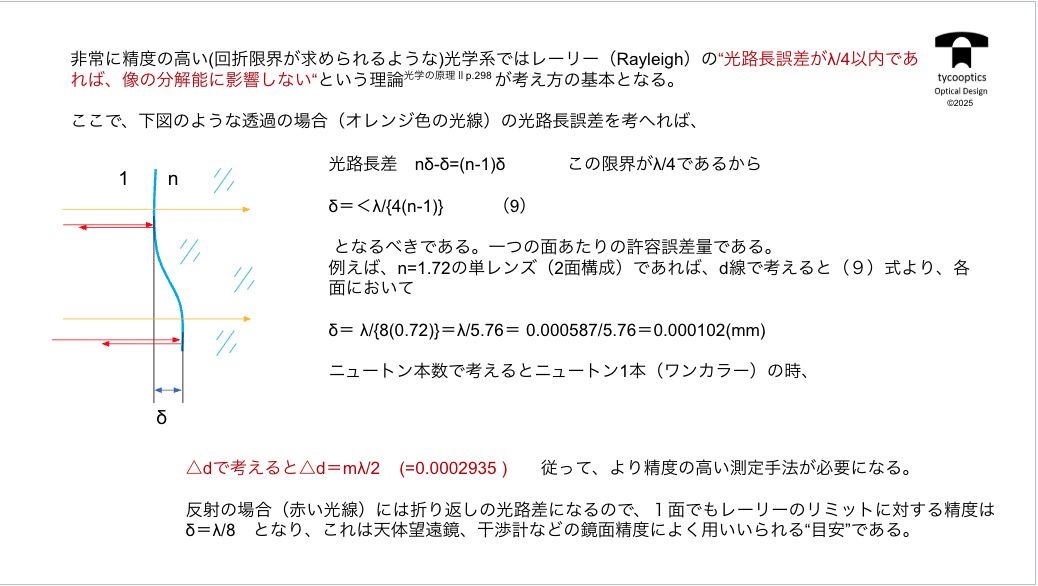 レーリー(Rayleigh)の理論の考え方