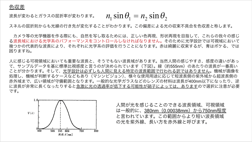 色収差とは
